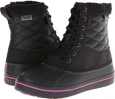 Black/Viola Crocs All Cast Waterproof Duck Boot for Women (Size 5)