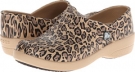 Gold Crocs Neria Leopard Print Clog for Women (Size 11)