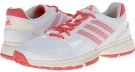 Core White/Poppy Pink/Frost adidas Barricade Team 3 for Women (Size 5.5)