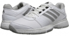 Core White/Black/Light Grey adidas Barricade Team 3 for Women (Size 5)