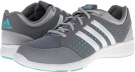 Grey/Zero Metallic/Vivid Mint adidas Arianna III for Women (Size 6.5)