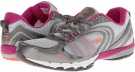 Chrome Silver/Metallic Steel Grey/Bougainvillea/Electric Coral Ryka Flextra for Women (Size 7.5)