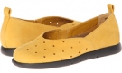 Yellow Nubuck Aerosoles Skipping Stone for Women (Size 5)