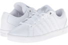 White/White/Silver K-Swiss Gallen III for Men (Size 12)