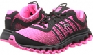 Neon Pink/Black Line Fade K-Swiss Tubes 150 P for Women (Size 11)