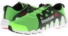 Solar Green/Black/White/China Red Reebok Zigtech Big Fast for Men (Size 12)