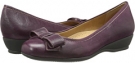 Burgundy Casual Veg Leather Trotters Landry for Women (Size 7.5)