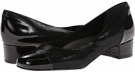 Black Patent Suede Lizard Leather/Pearlized Patent Trotters Danelle for Women (Size 13)