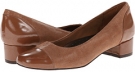 Mid Brown Patent Suede Lizard Leather/Pearlized Patent Trotters Danelle for Women (Size 11.5)