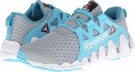 Baseball Grey/Neon Blue/White Reebok Zigtech Big Fast for Women (Size 10.5)