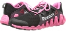 Black/Electro Pink/White Reebok Zigtech Big Fast for Women (Size 10)