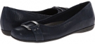 Dark Blue Patent Suede Lizard Leather Trotters Sizzle for Women (Size 10.5)