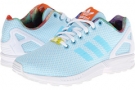 Bright Cyan/White/White adidas Originals ZX Flux for Women (Size 8.5)