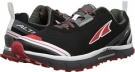 Black/Red Altra Zero Drop Footwear Lone Peak 2 for Men (Size 7)