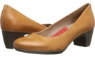 Cognac Soft Dull Leather SoftWalk Imperial for Women (Size 5.5)