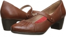 Cognac Soft Nappa Leather SoftWalk Ireland for Women (Size 6)