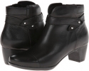 Black Veg Tumbled Leather SoftWalk Ivanhoe for Women (Size 9.5)