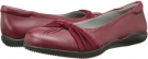 Dark Red Soft Nappa Leather/Suede SoftWalk Haverhill for Women (Size 10.5)