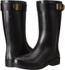 Black Rubber Aerin Adera for Women (Size 8)