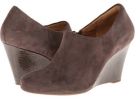 Grey Suede Clarks England Purity Frost for Women (Size 6.5)