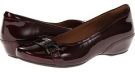 Burgundy Patent Clarks England Concert Band for Women (Size 5.5)