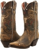 Tan Vintage Dan Post Cowboy Dreams for Women (Size 8.5)