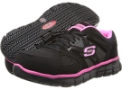 Black/Pink SKECHERS Work Synergy - Sandlot for Women (Size 6)