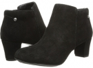 Black Suede Hush Puppies Corie Imagery for Women (Size 6)