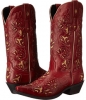 Dark Red Laredo Peekaboo for Women (Size 7)