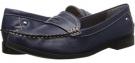 Navy Leather Hush Puppies Iris Sloan for Women (Size 7)