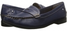 Navy Leather Hush Puppies Iris Sloan for Women (Size 9.5)