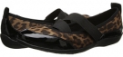 Leopard Fabric/Patent Soft Style Haden for Women (Size 8)
