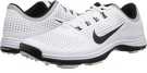 White/Black/Wolf Grey Nike Golf Nike Lunar Cypress for Men (Size 11)