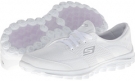 White/Silver SKECHERS Performance Go Walk 2 - Golf for Women (Size 7.5)