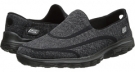 Black SKECHERS Performance Go Walk 2 - Supersock for Women (Size 6.5)