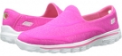 Hot Pink SKECHERS Performance Go Walk 2 - Supersock for Women (Size 5)