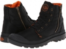 Black/Orange Palladium Pampa Hi Zip MA-1 for Men (Size 9)