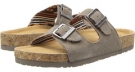 Taupe SKECHERS Buckle Sandal for Women (Size 9)