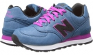 Blue/Red New Balance Classics WL574 - Precious Metals for Women (Size 7)