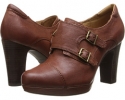 Cognac Leather Clarks England Flyrt Fancy for Women (Size 8.5)