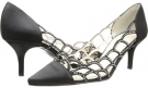 Black Satin Caparros Noreen for Women (Size 6.5)