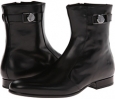 Black Versace Collection Smooth Calf Chelsea Boot for Men (Size 8)