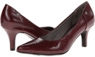 Deep Red Crinkle Snake/Tess LifeStride Star Too for Women (Size 6)