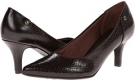 Dark Brown Crinkle Snake/Tess LifeStride Star Too for Women (Size 6)