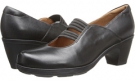 Black Leather Clarks England Brigita Glory for Women (Size 5.5)