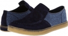 Dark Blue Suede/Canvas Hush Puppies Gregory Aquaice for Men (Size 7)