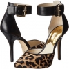 Natural Cheetah Haircalf/Vachetta MICHAEL Michael Kors Brinkley Ankle Strap for Women (Size 7.5)