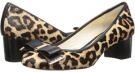 Natural Cheetah Haircalf/Vachetta MICHAEL Michael Kors Kiera Mid Pump for Women (Size 6)