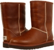 Chestnut UGG Classic Short Leather for Women (Size 10)