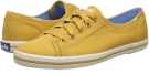 Mustard Yellow Keds Rally Seasonal Solid for Women (Size 11)